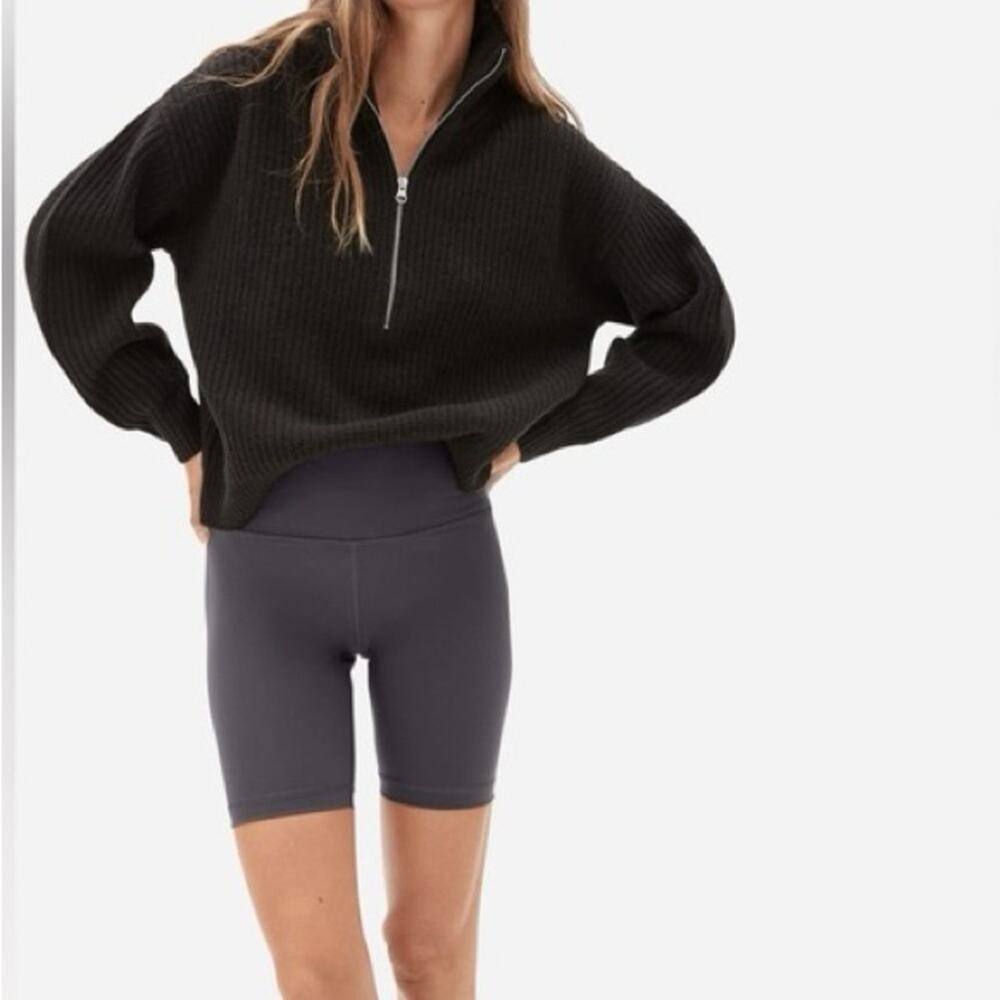 Everlane The Perform Bike Short 9” Active Athletic Gray Size Small